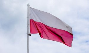 zdjęcie przedstawiające flagę Rzeczypospolitej Polskiej