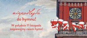 logo akcji &quot;Niepodległa do hymnu&quot;