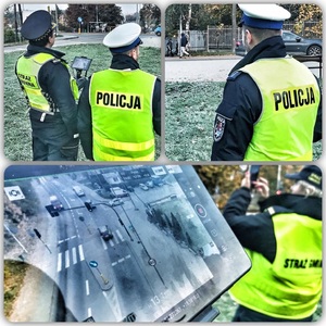 policjant podczas działań