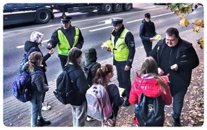 policjant podczas działań