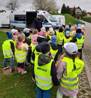 policjanci podczas zajęć