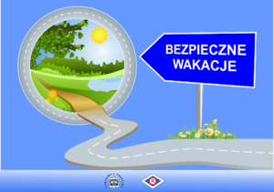 logo akcji Bezpieczne Wakacje