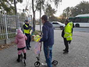 policjant podczas działań