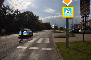 policjanci na miejscu zdarzenia