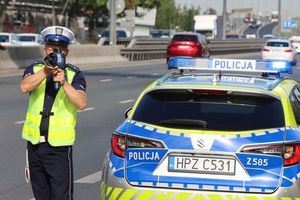 policjant na służbie