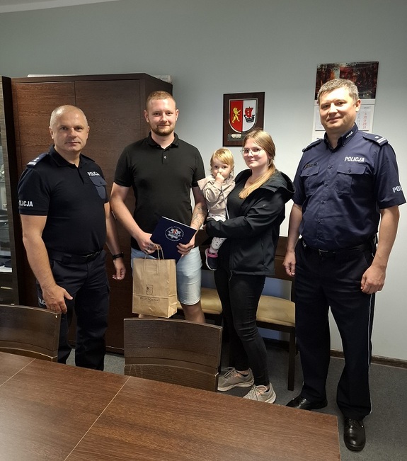 Panowie Komendanci podczas spotkania