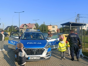 policjanci podczas zajęć