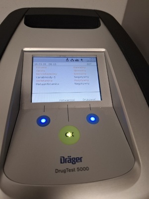 policyjny tester narkotykowy