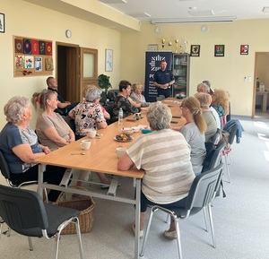 policjanci podczas debaty