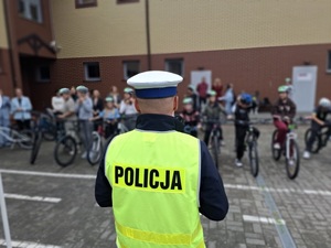 policjanci podczas spotkania